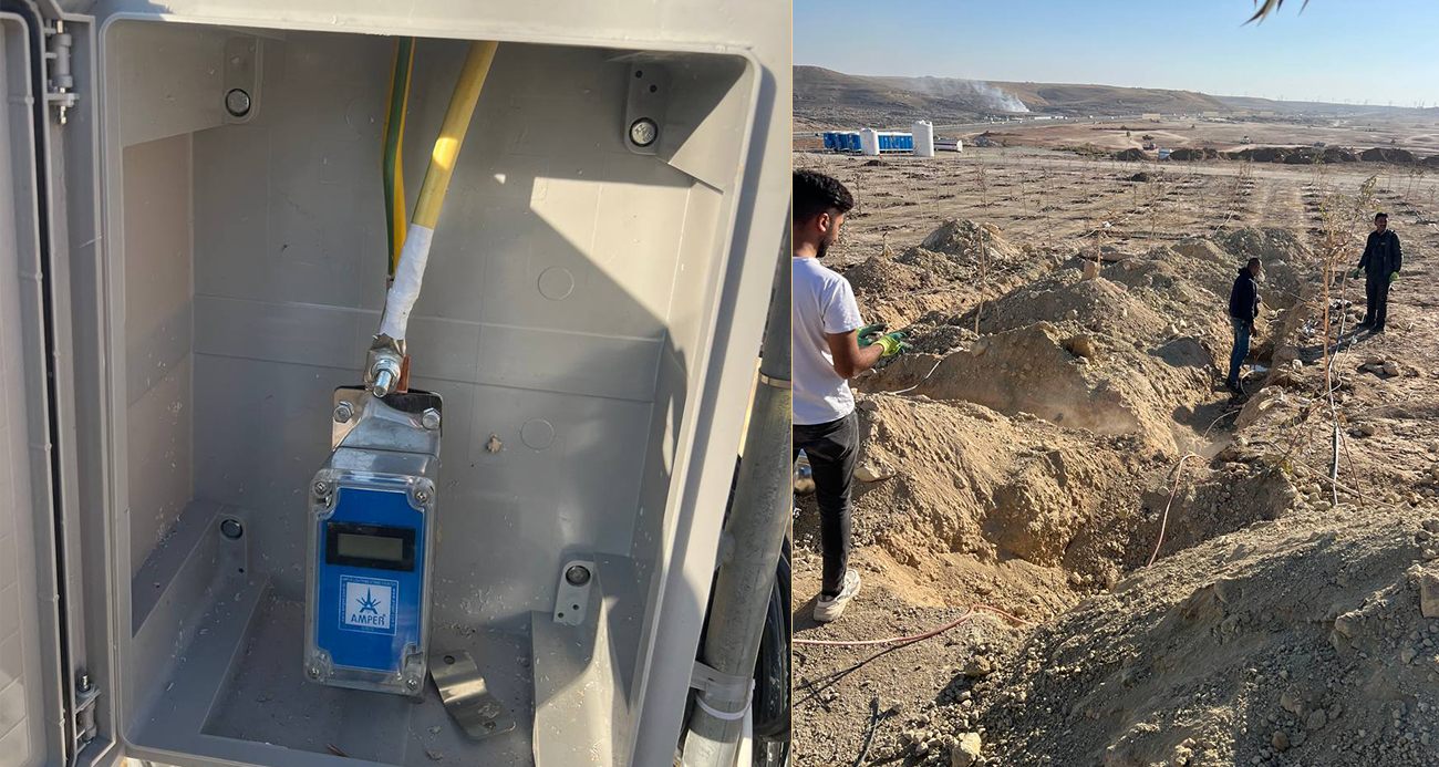 Villas Compound - Lightning system